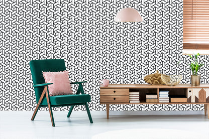 Wallpaper Geometric Pattern - Optical