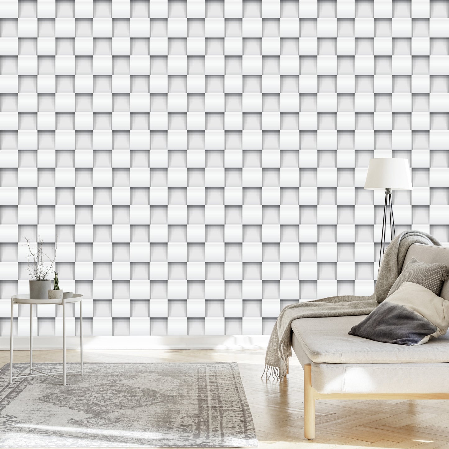 Wallpaper Optical Geometric Pattern