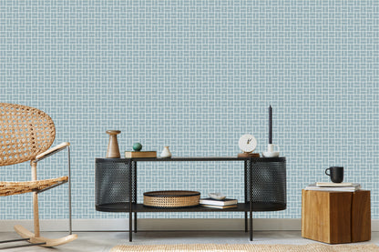 Wallpaper Geometric Pattern In Retro Style
