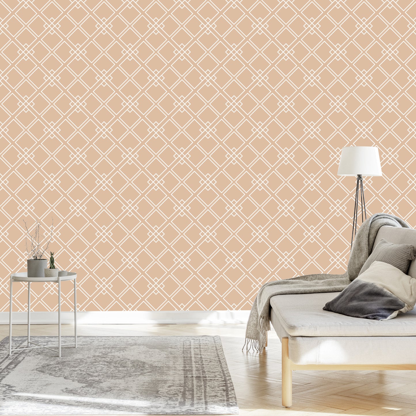 Wallpaper Modern Geometric Ornaments