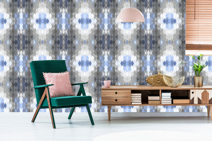 Wallpaper Geometric - Argyle Pattern