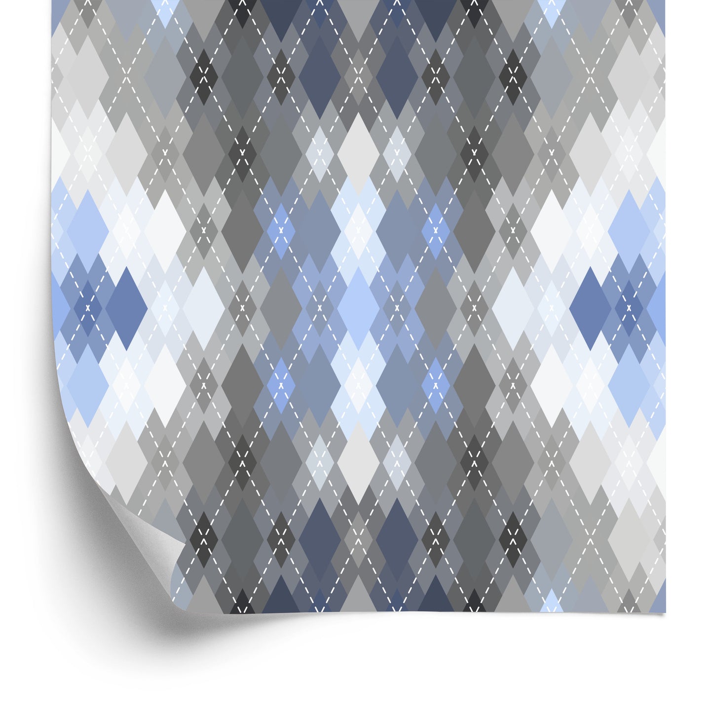Wallpaper Geometric - Argyle Pattern