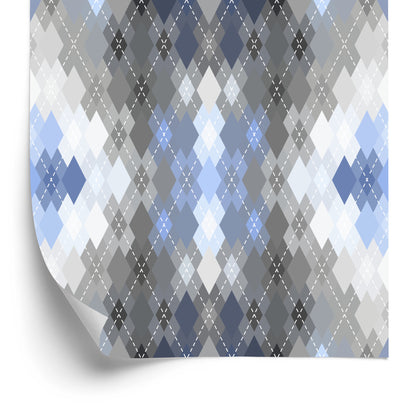 Wallpaper Geometric - Argyle Pattern