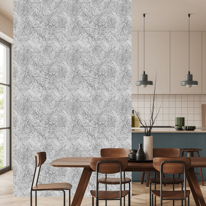 Wallpaper Geometric In Vintage Style