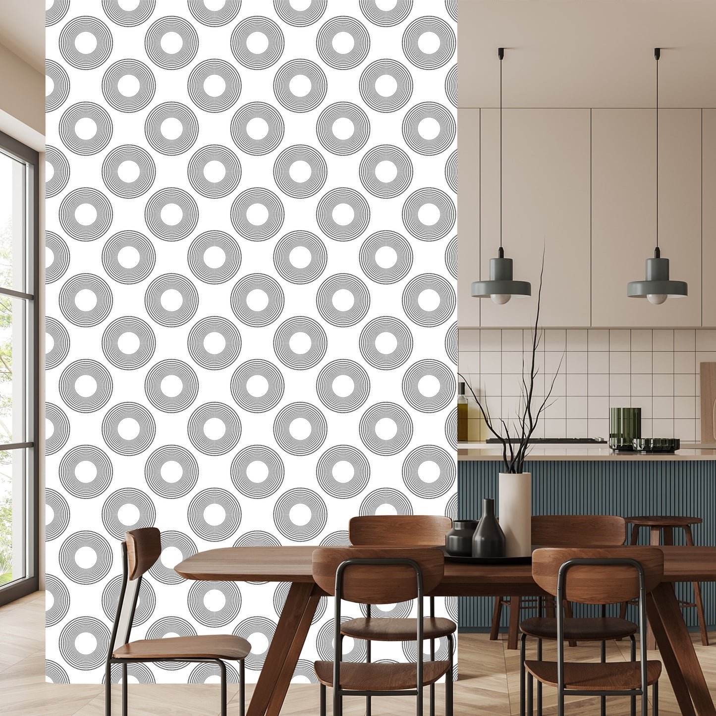 Wallpaper Geometric - Circles