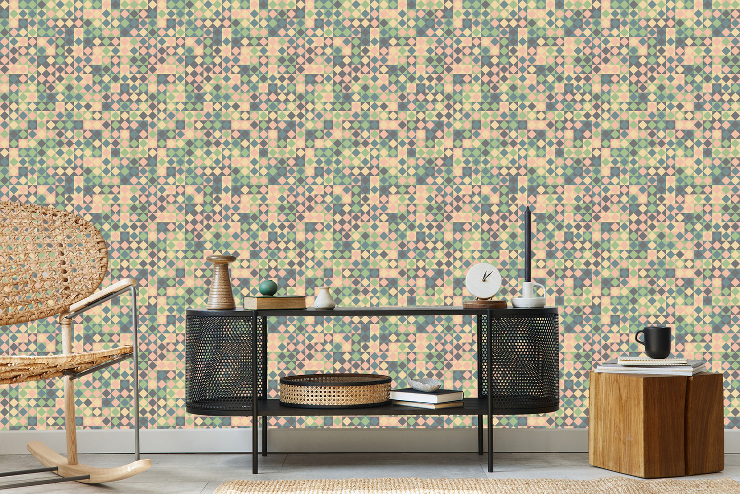 Wallpaper Geometric Abstraction