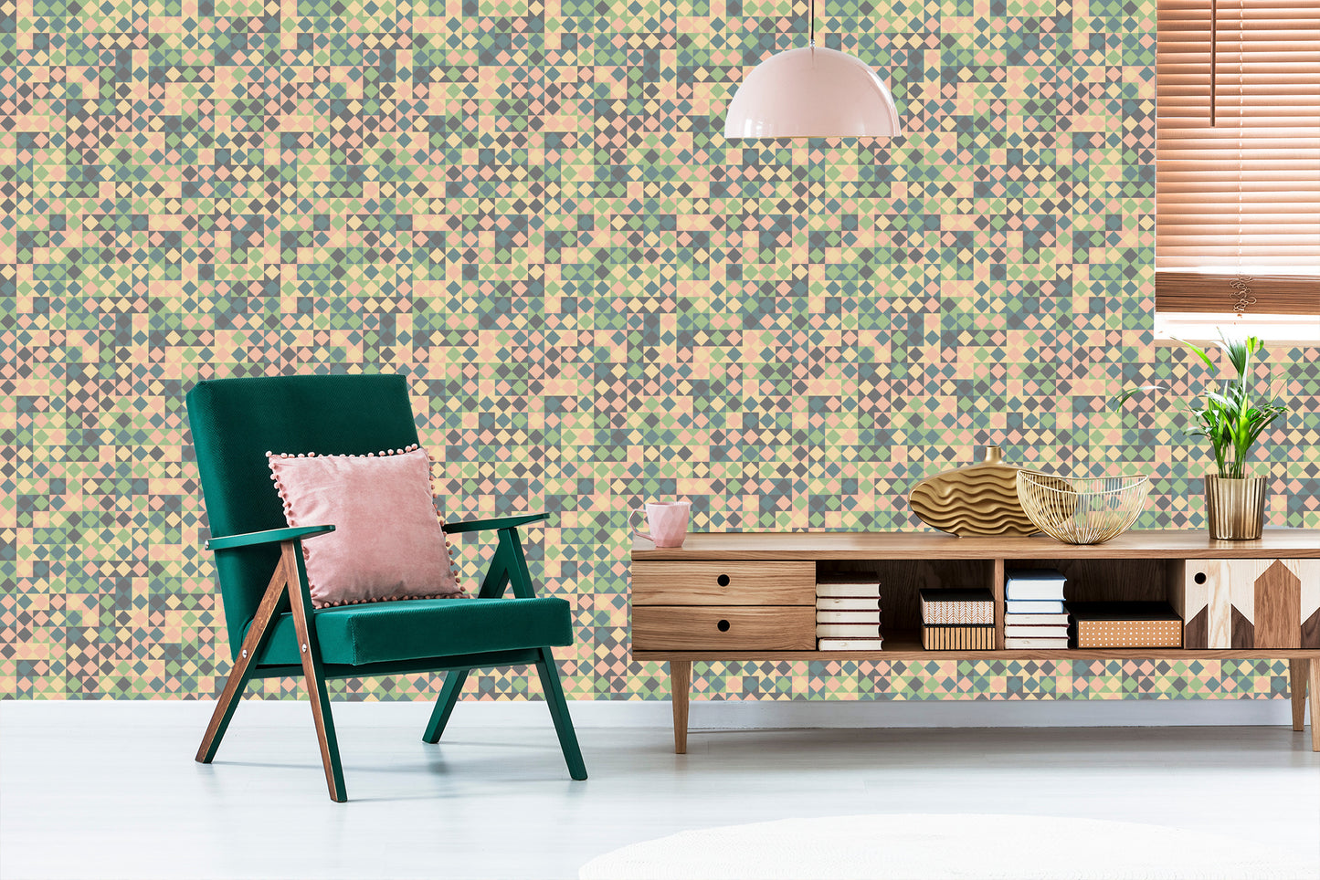 Wallpaper Geometric Abstraction
