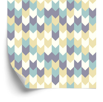 Wallpaper Colorful Geometric Patterns