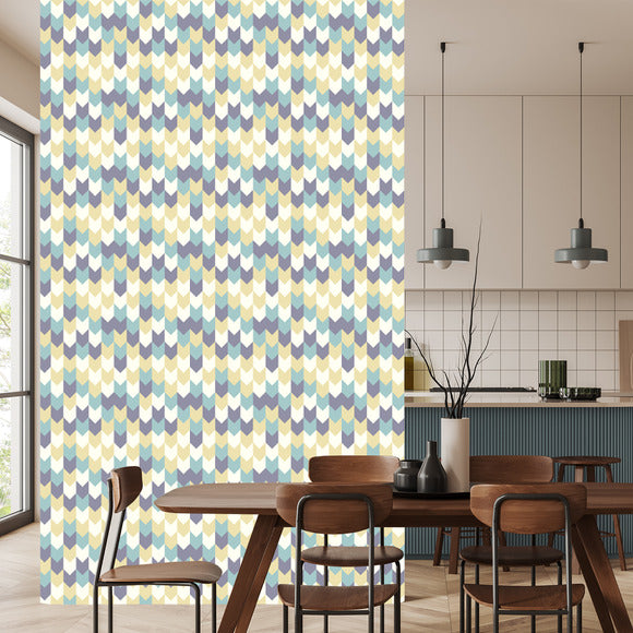Wallpaper Colorful Geometric Patterns
