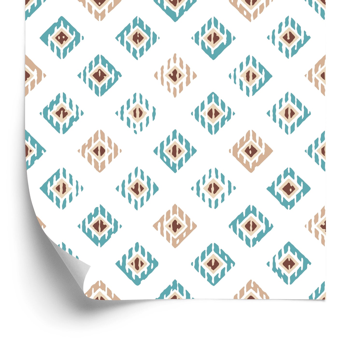 Wallpaper Colorful Geometric Patterns