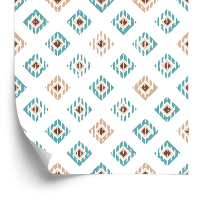 Wallpaper Colorful Geometric Patterns