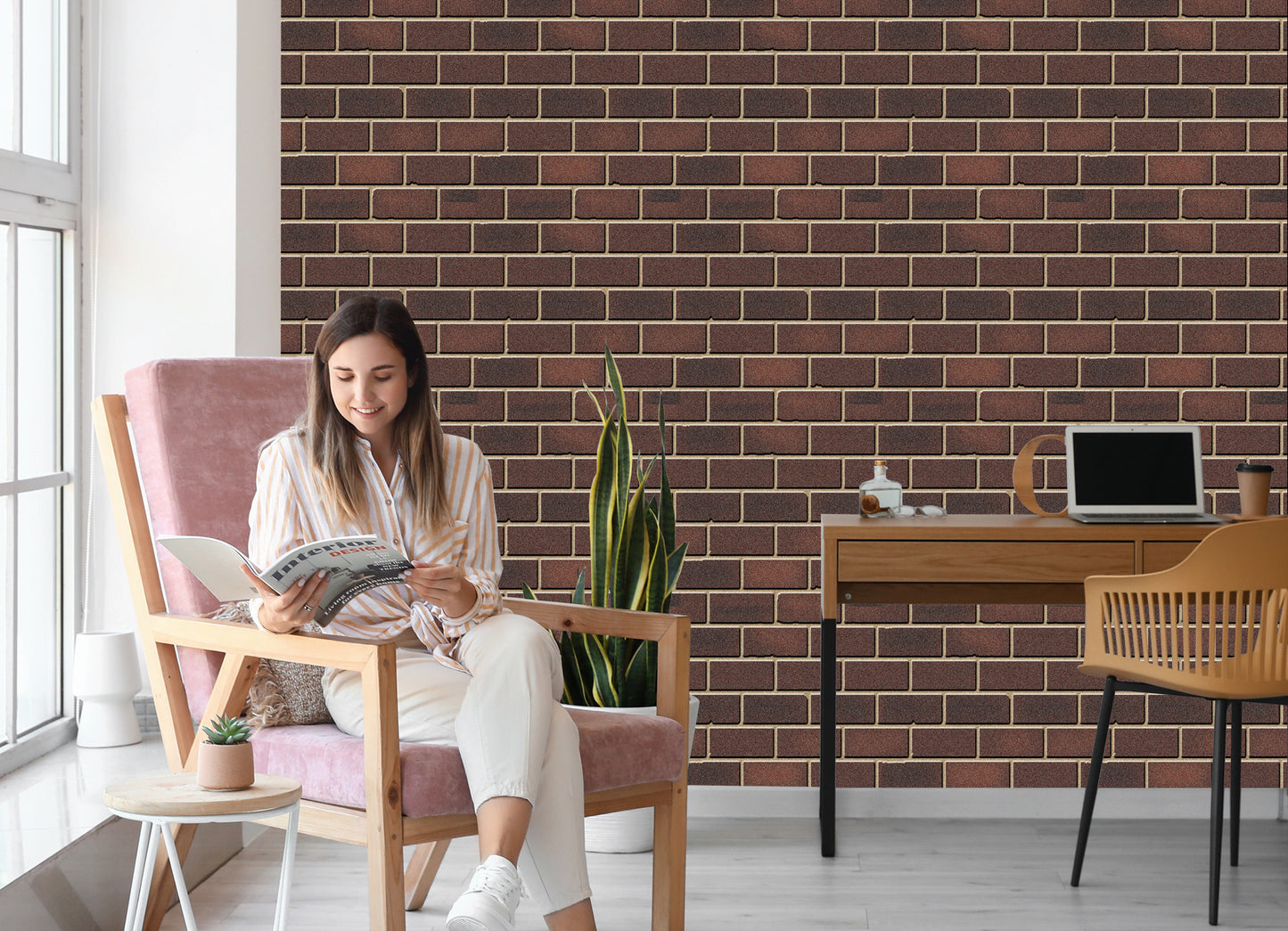Wallpaper Brick 3D Effect