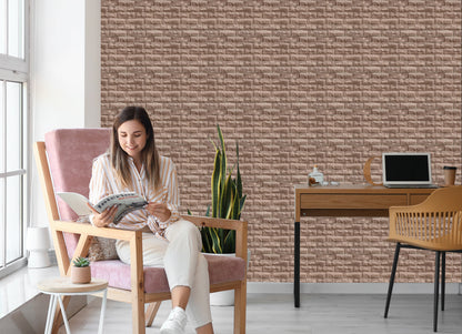 Wallpaper Beautiful Modern Brick - 3D Effect