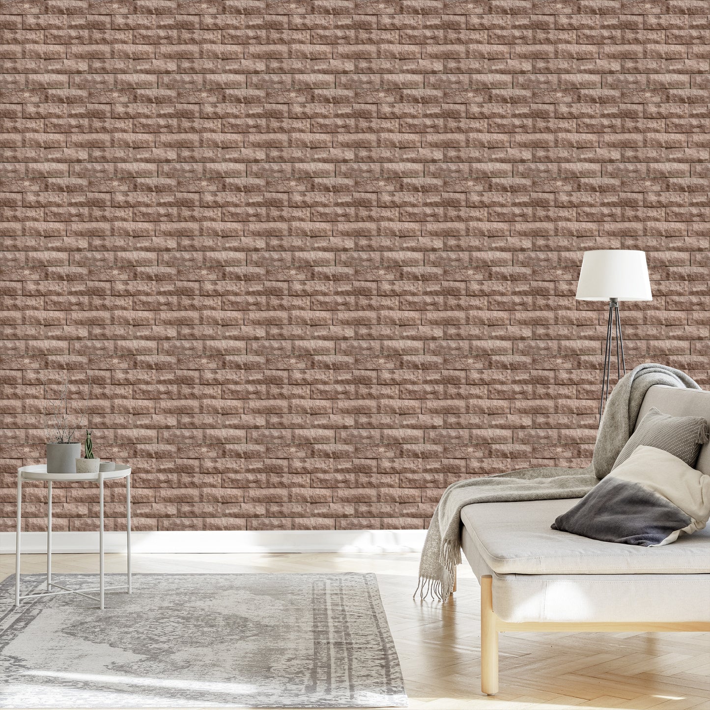 Wallpaper Beautiful Modern Brick - 3D Effect