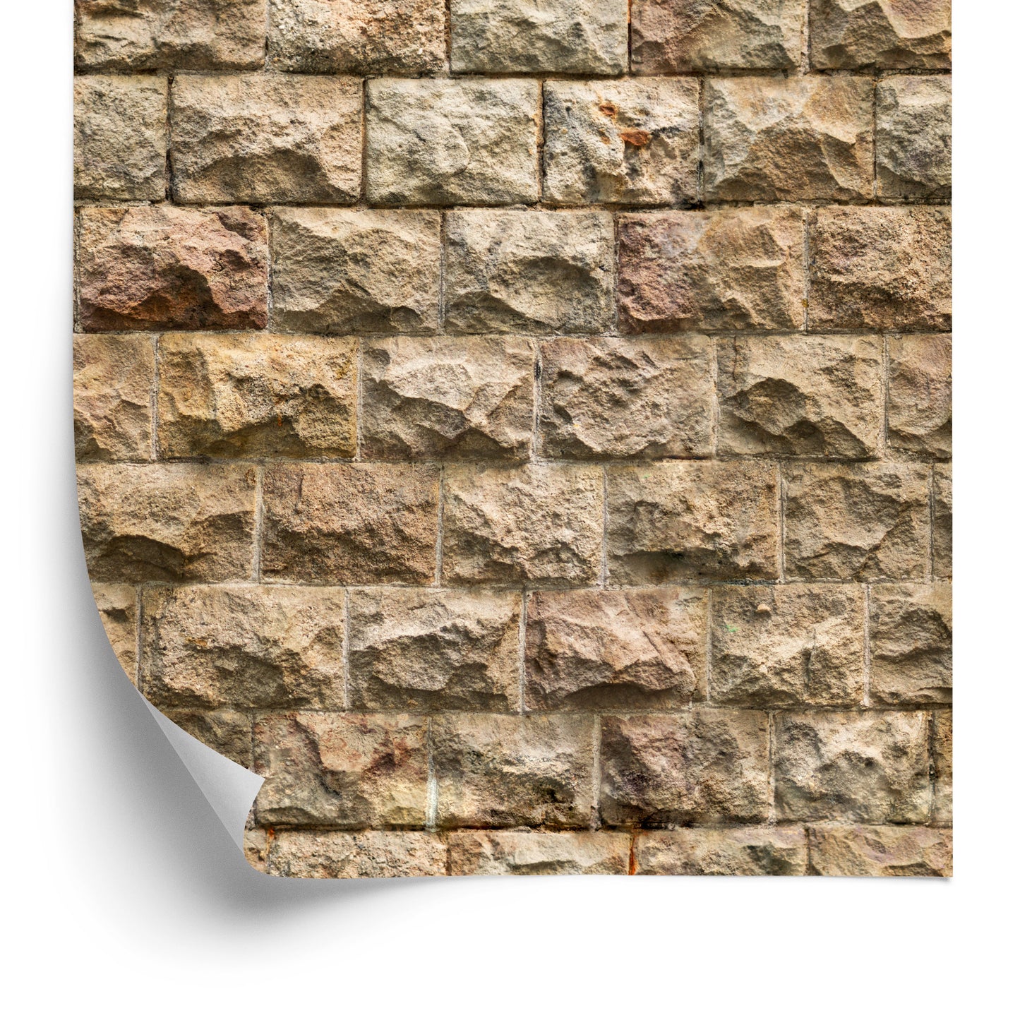 Wallpaper Stone Wall - 3D Effect