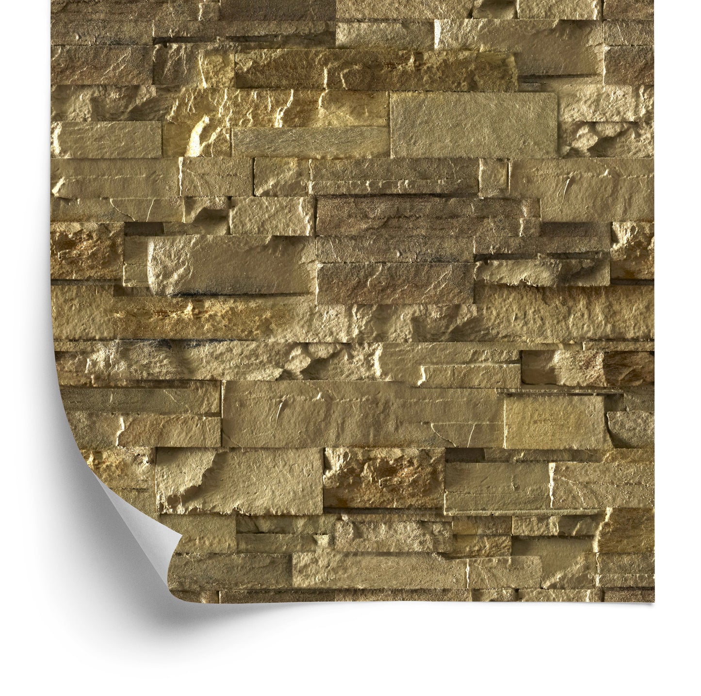 Wallpaper Stone Brick - 3D Effect