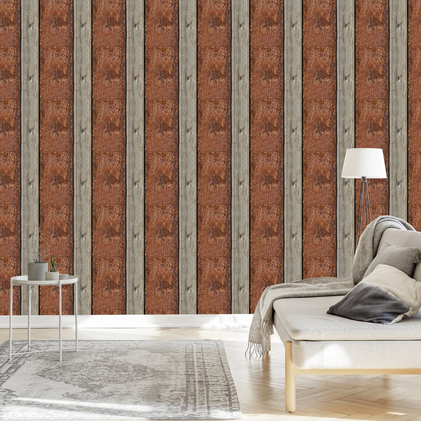 Wallpaper Pattern Of Wood Planks