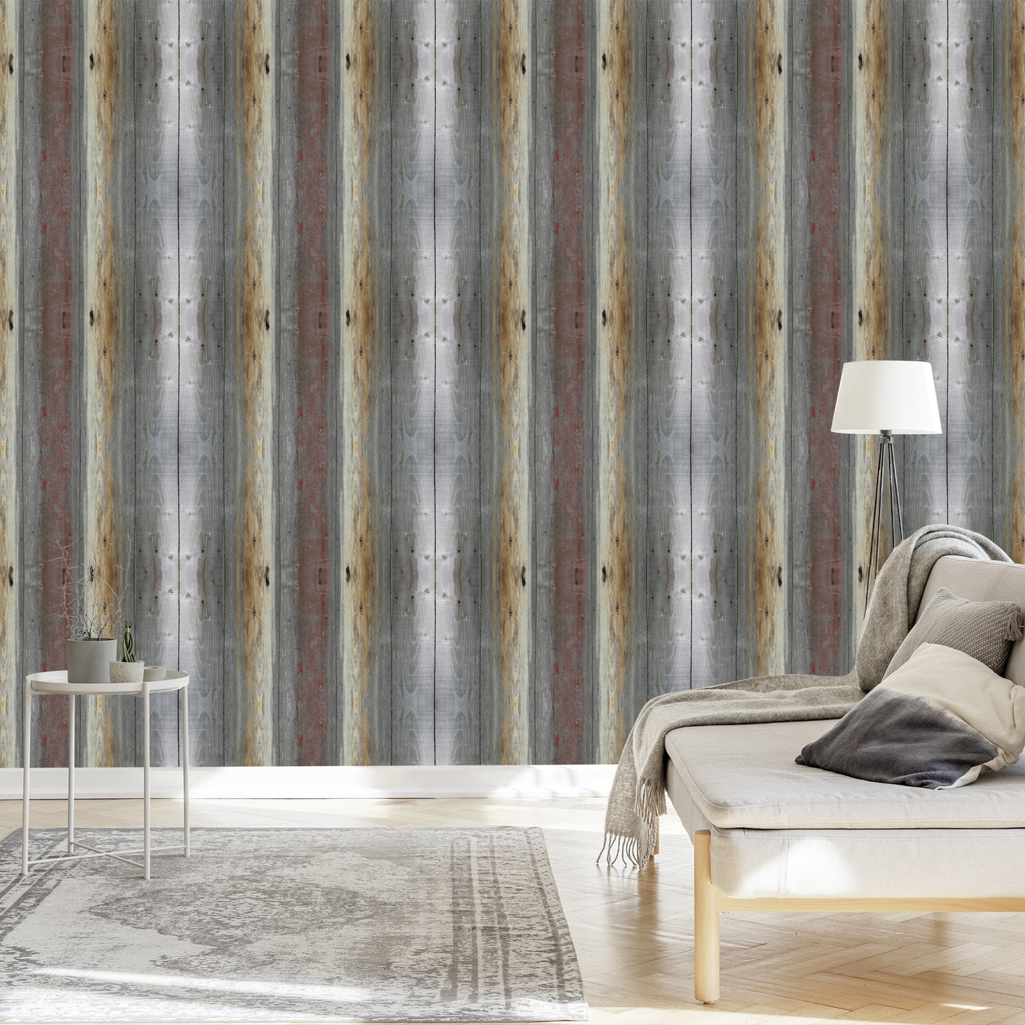 Wallpaper Abstract Wooden Planks