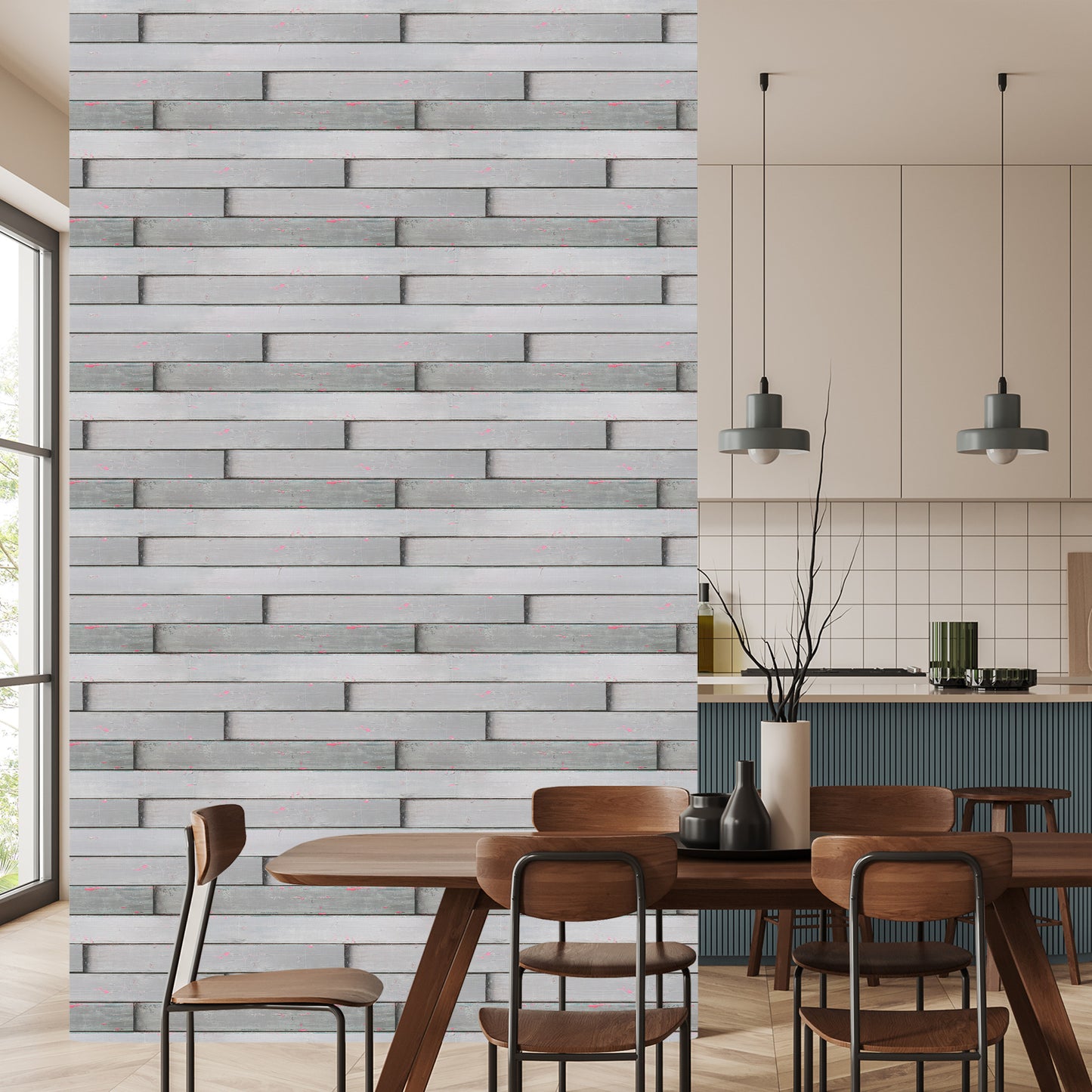 Wallpaper Horizontal Retro Boards