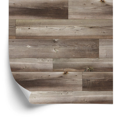 Wallpaper Modern Wooden Planks Pattern