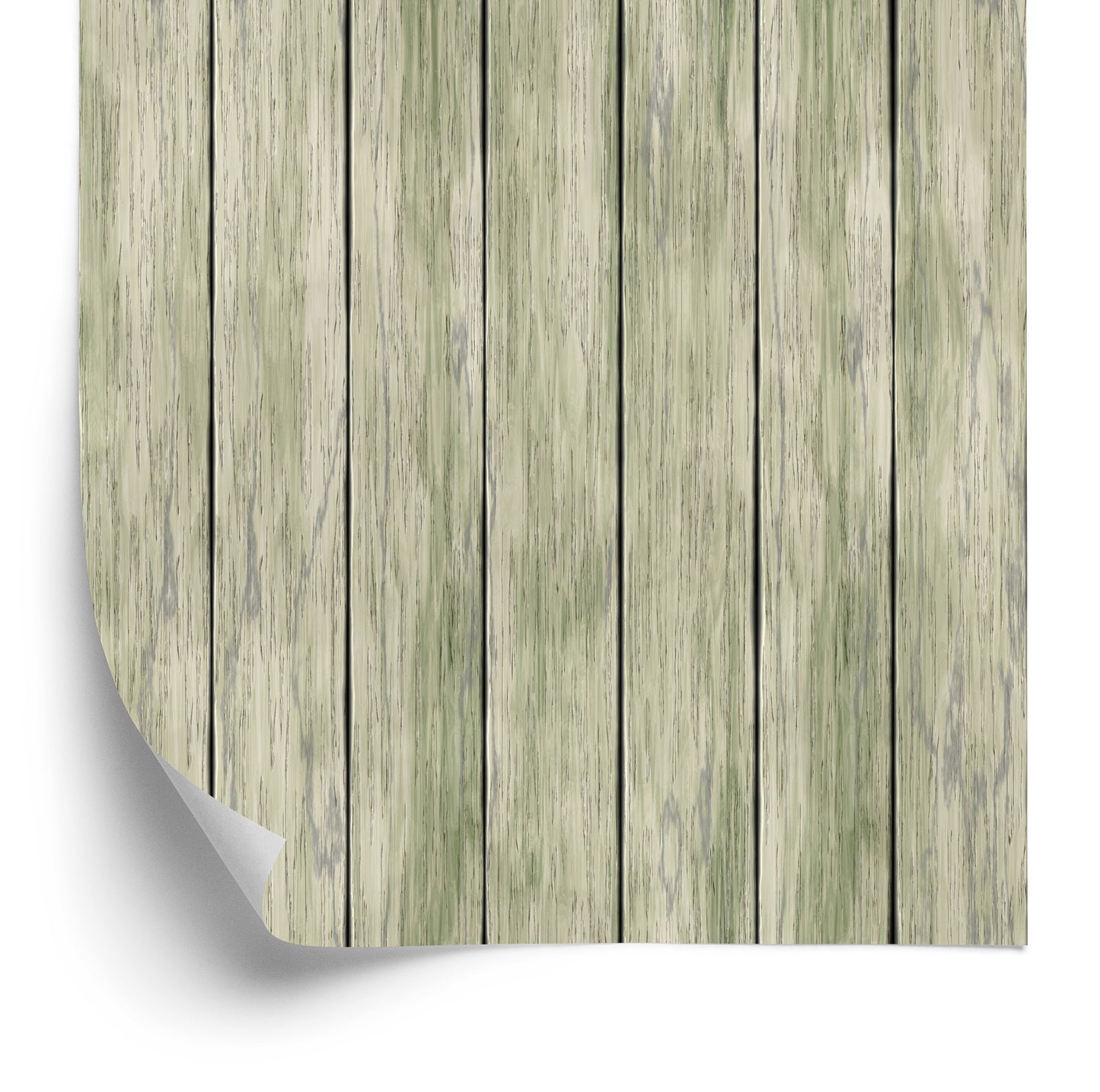 Wallpaper Stylish Vertical Wooden Planks