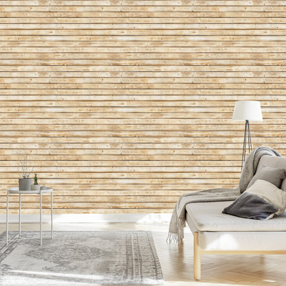 Wallpaper Horizontal Maple Boards