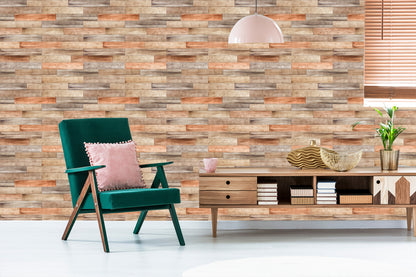 Wallpaper Various Wooden Planks