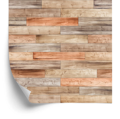 Wallpaper Various Wooden Planks