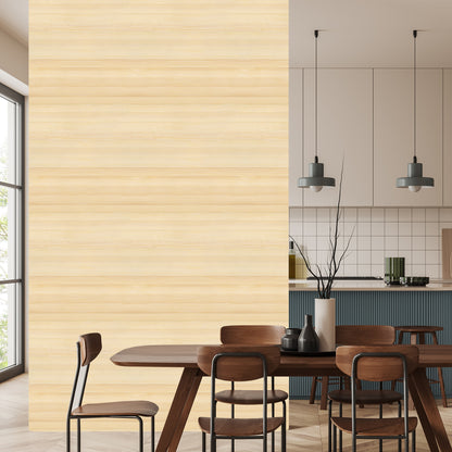 Wallpaper Bright Horizontal Wooden Pattern