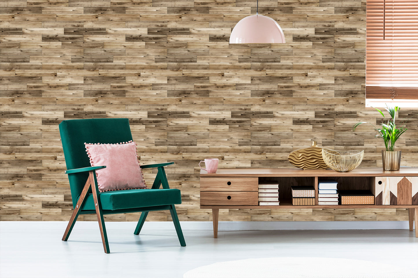 Wallpaper Wood Texture Planks For Bedroom