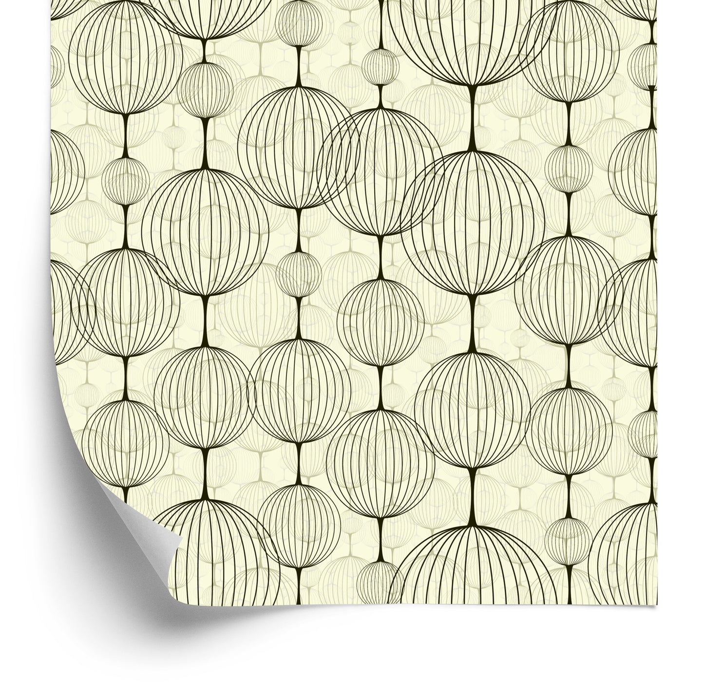 Wallpaper Retro - Abstract Black Patterns