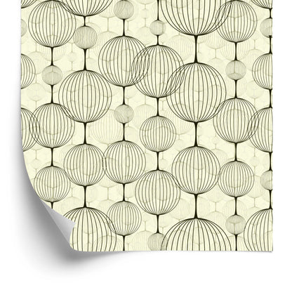 Wallpaper Retro - Abstract Black Patterns