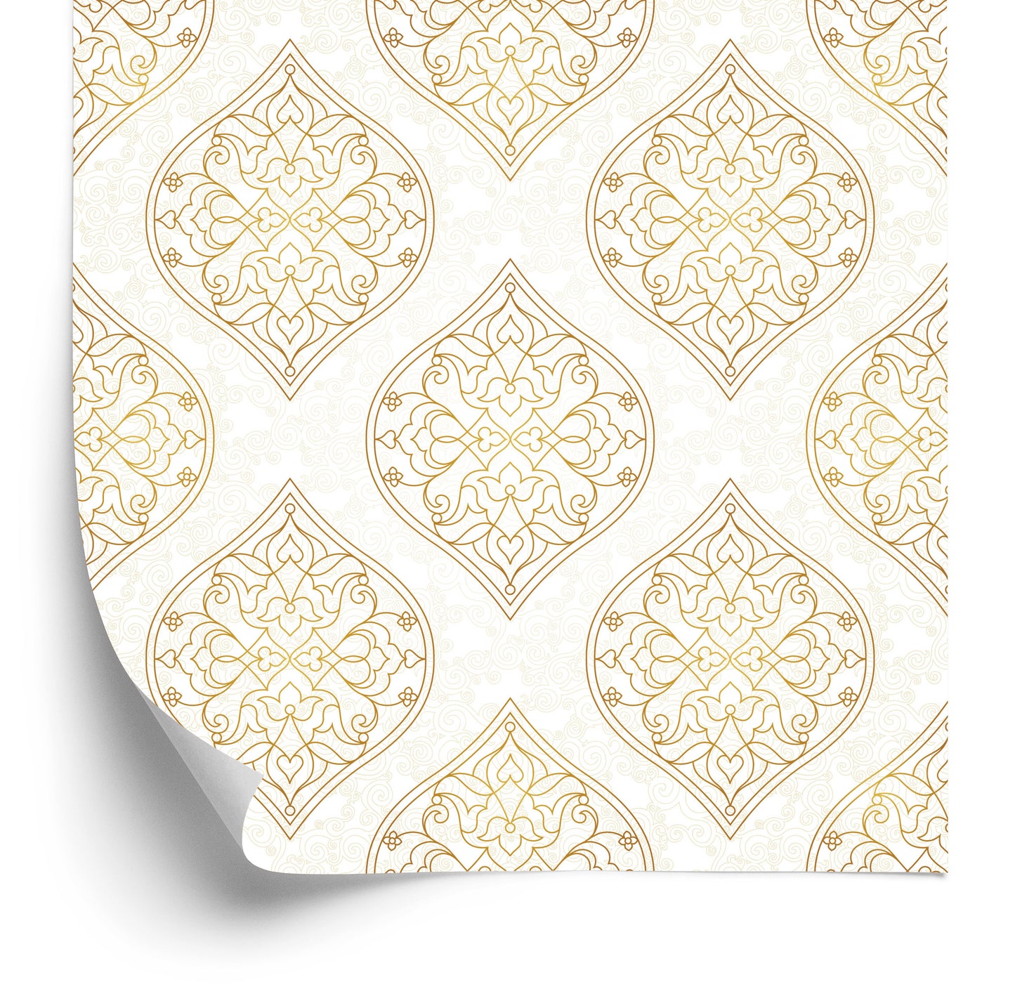 Wallpaper Retro - Ornaments In Eastern Style