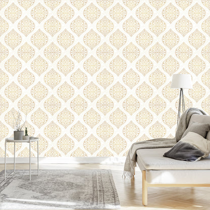 Wallpaper Retro - Ornaments In Eastern Style