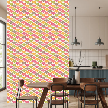 Wallpaper Colorful Retro Patterns