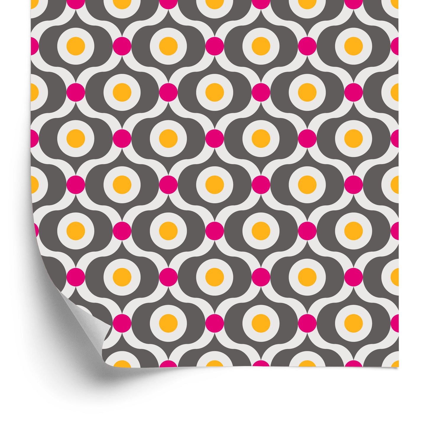 Wallpaper Colorful Retro Patterns