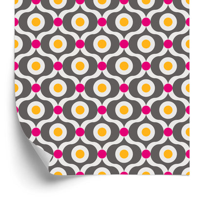 Wallpaper Colorful Retro Patterns