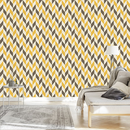 Wallpaper Stylish Retro Pattern