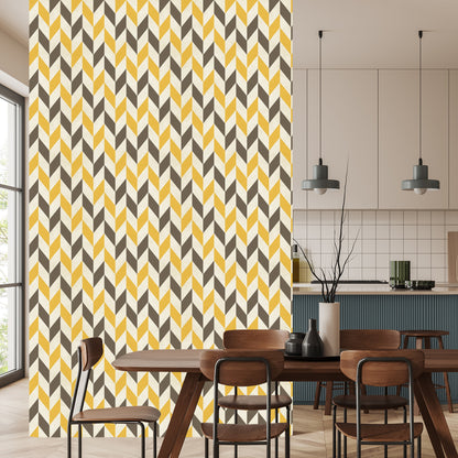 Wallpaper Stylish Retro Pattern