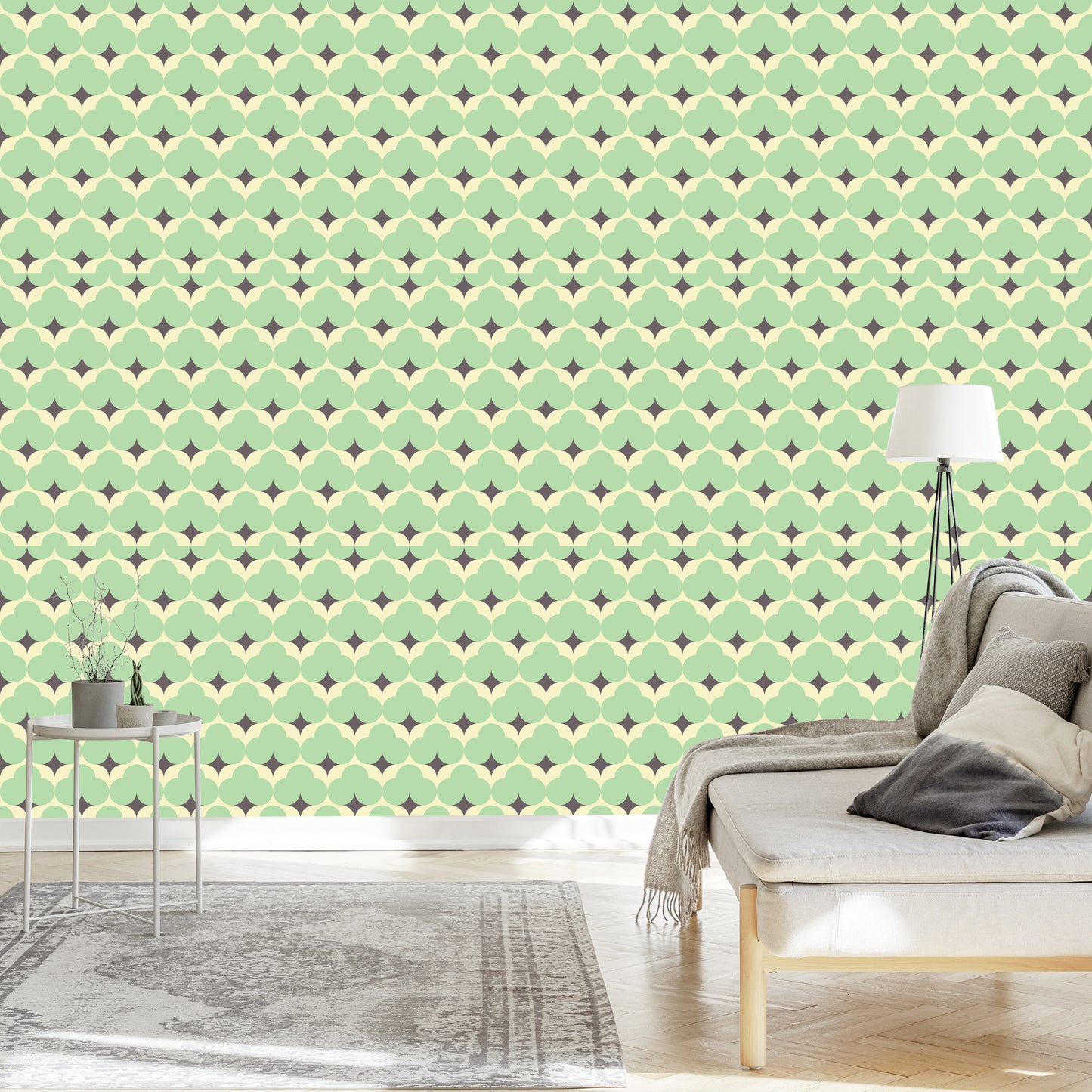 Wallpaper Pastel Retro Patterns