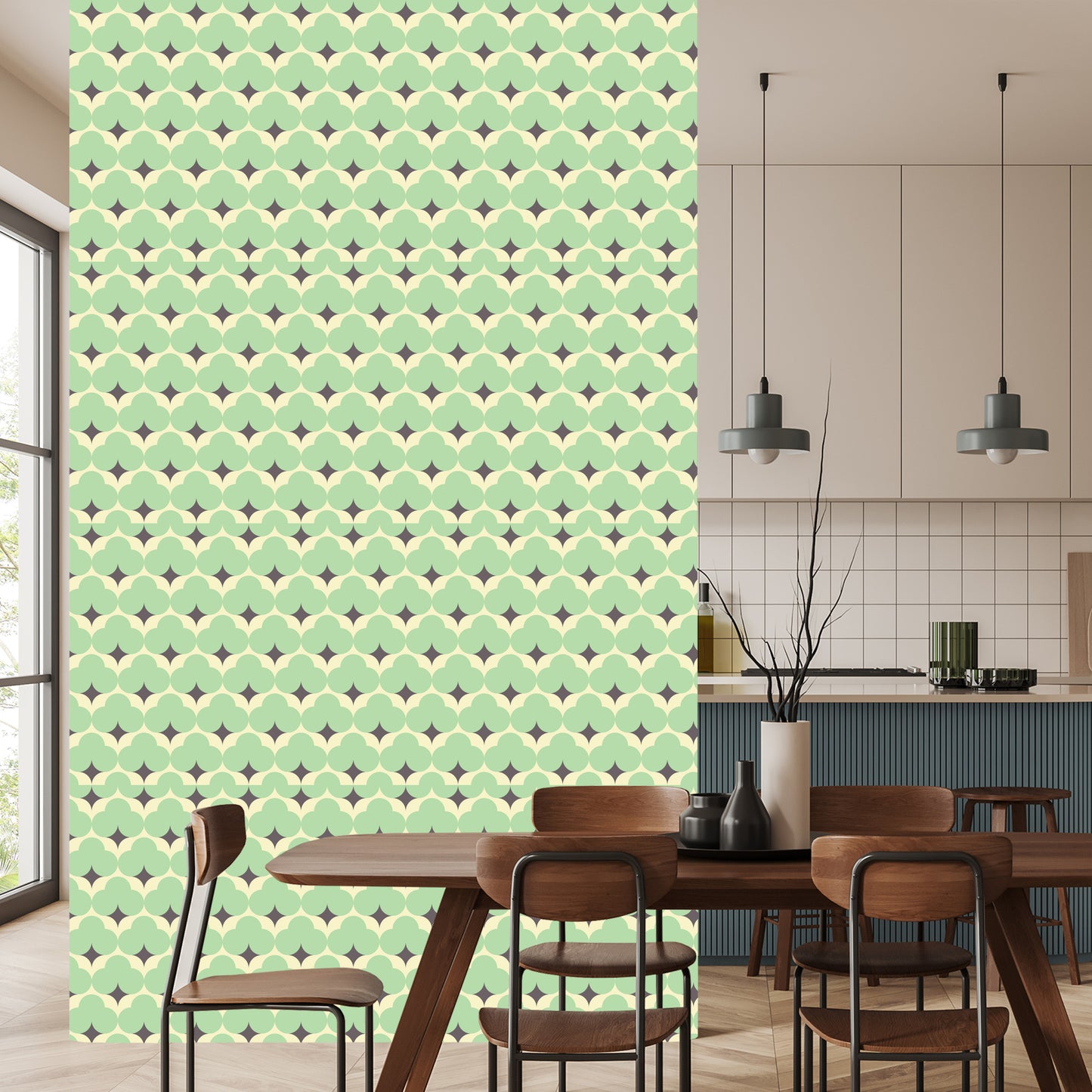 Wallpaper Pastel Retro Patterns