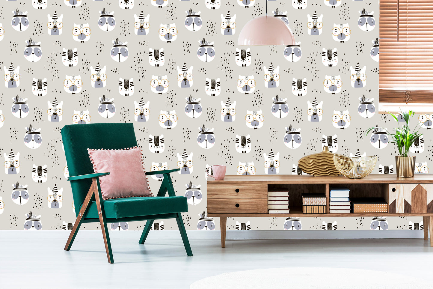 Wallpaper For Children - Happy Bears