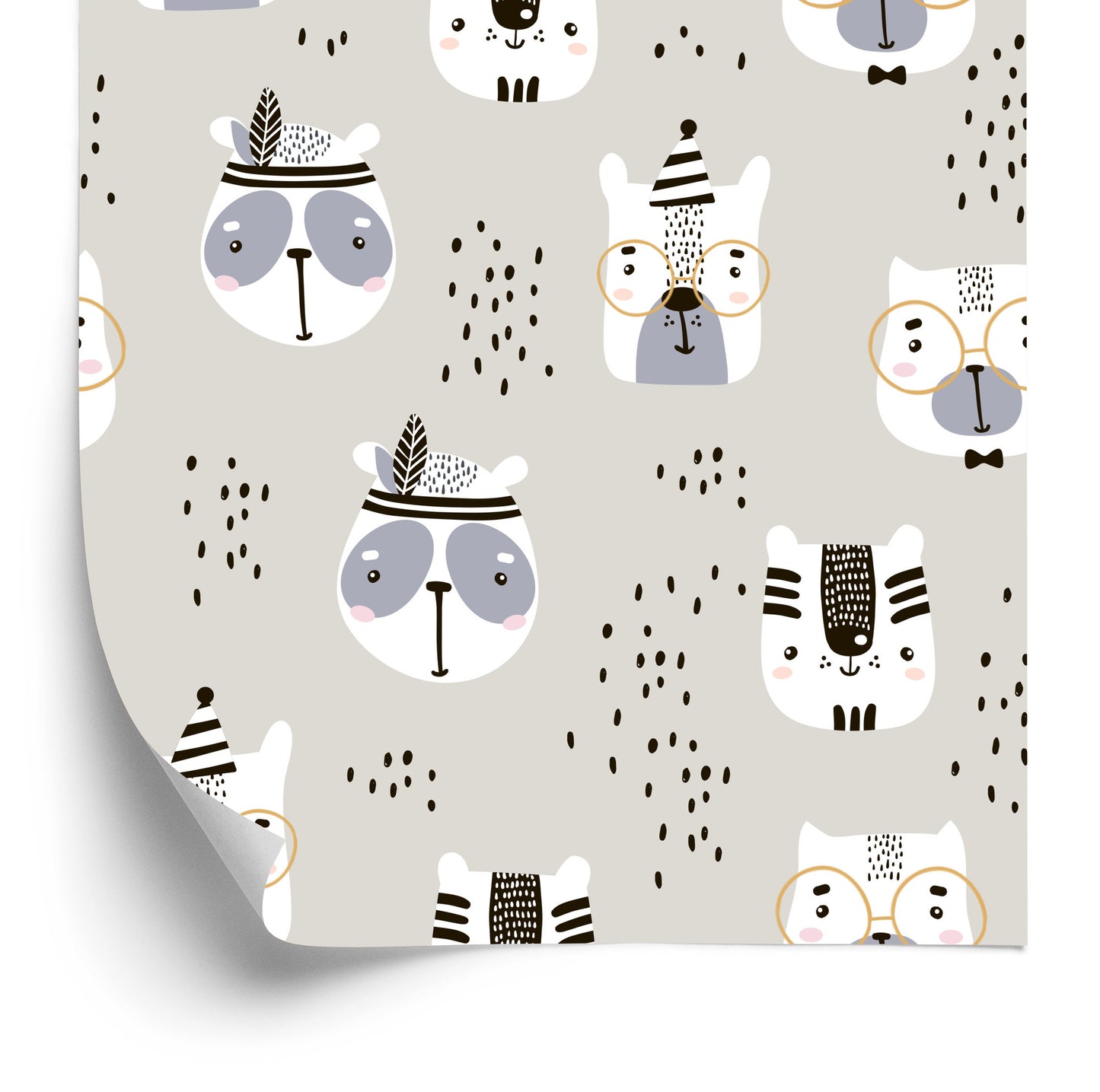 Wallpaper For Children - Happy Bears