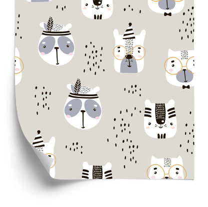 Wallpaper For Children - Happy Bears