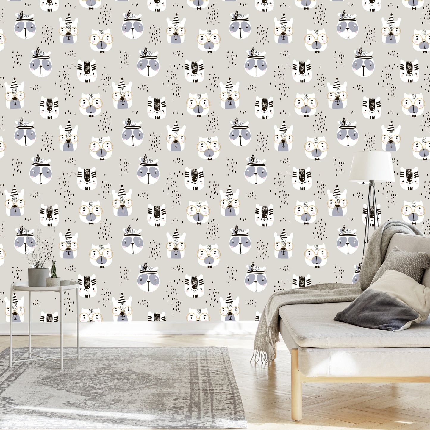 Wallpaper For Children - Happy Bears