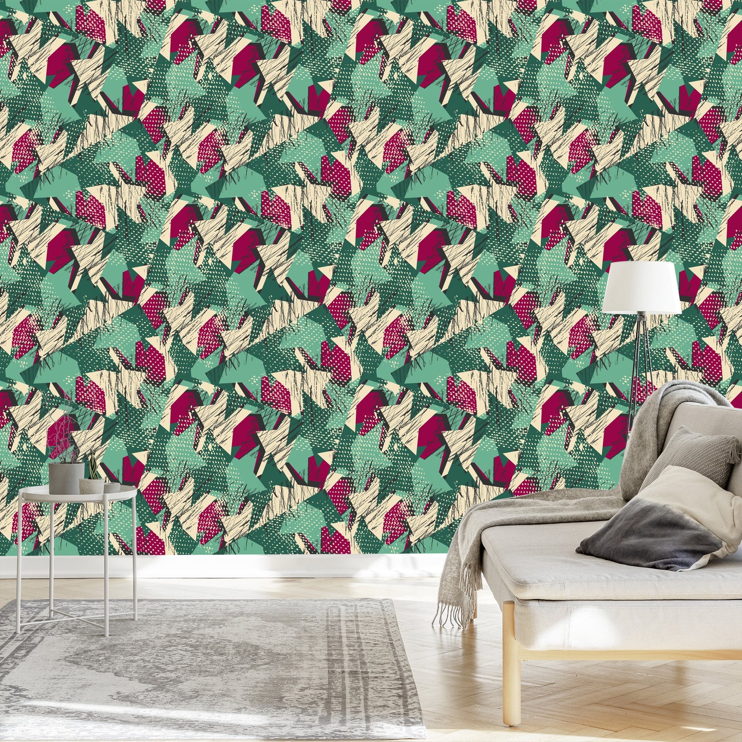Wallpaper Green Graffiti