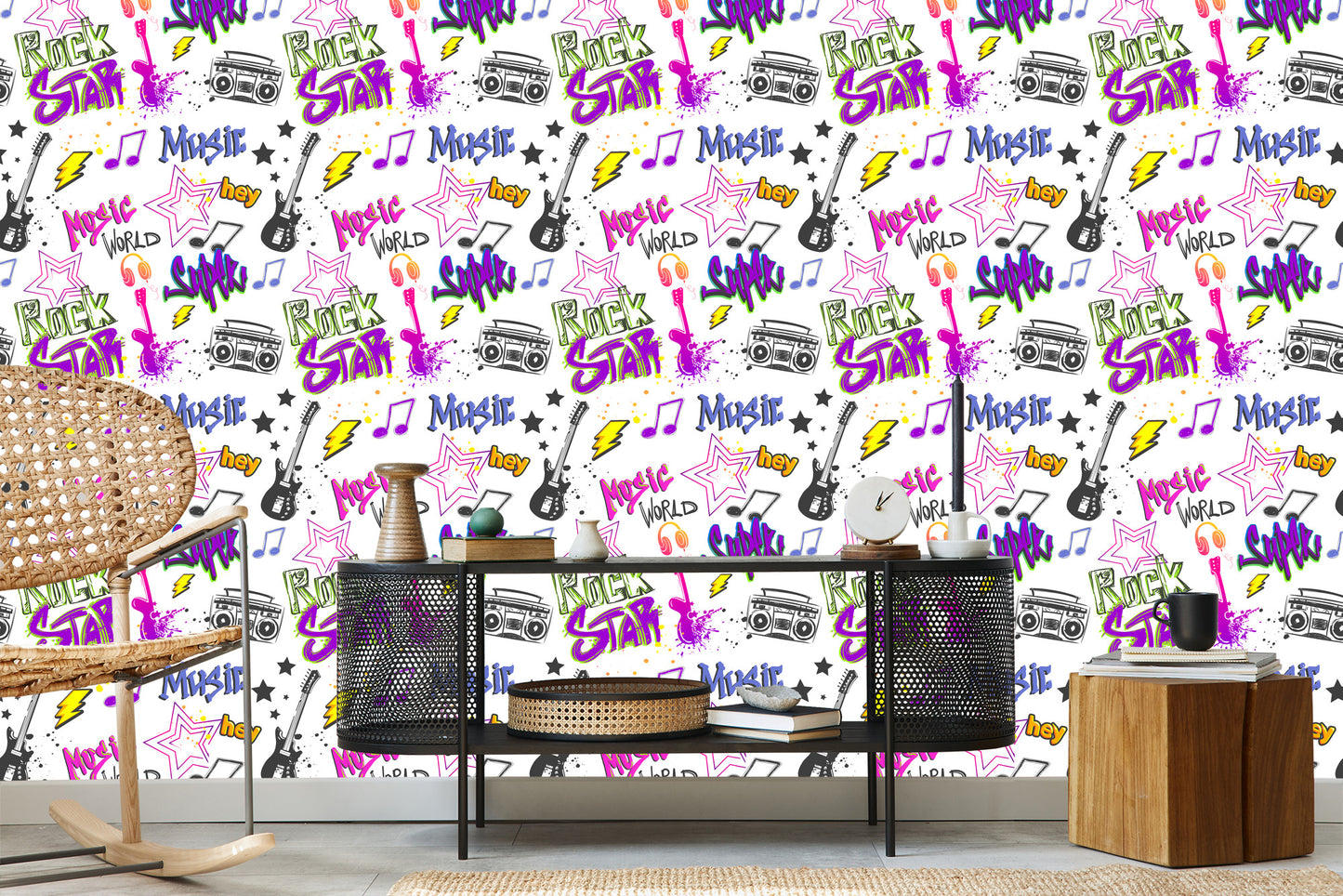Wallpaper Musical Graffiti