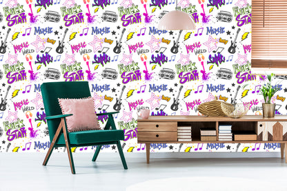 Wallpaper Musical Graffiti