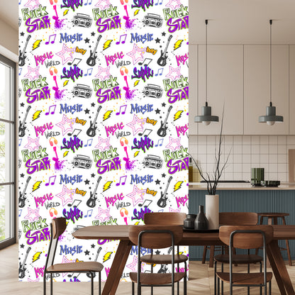 Wallpaper Musical Graffiti