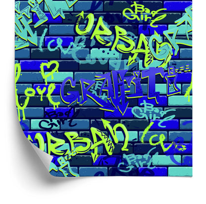 Wallpaper Graffiti On The Wall